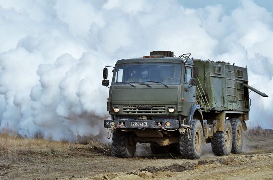 Russia Defence NBC Protection Troops