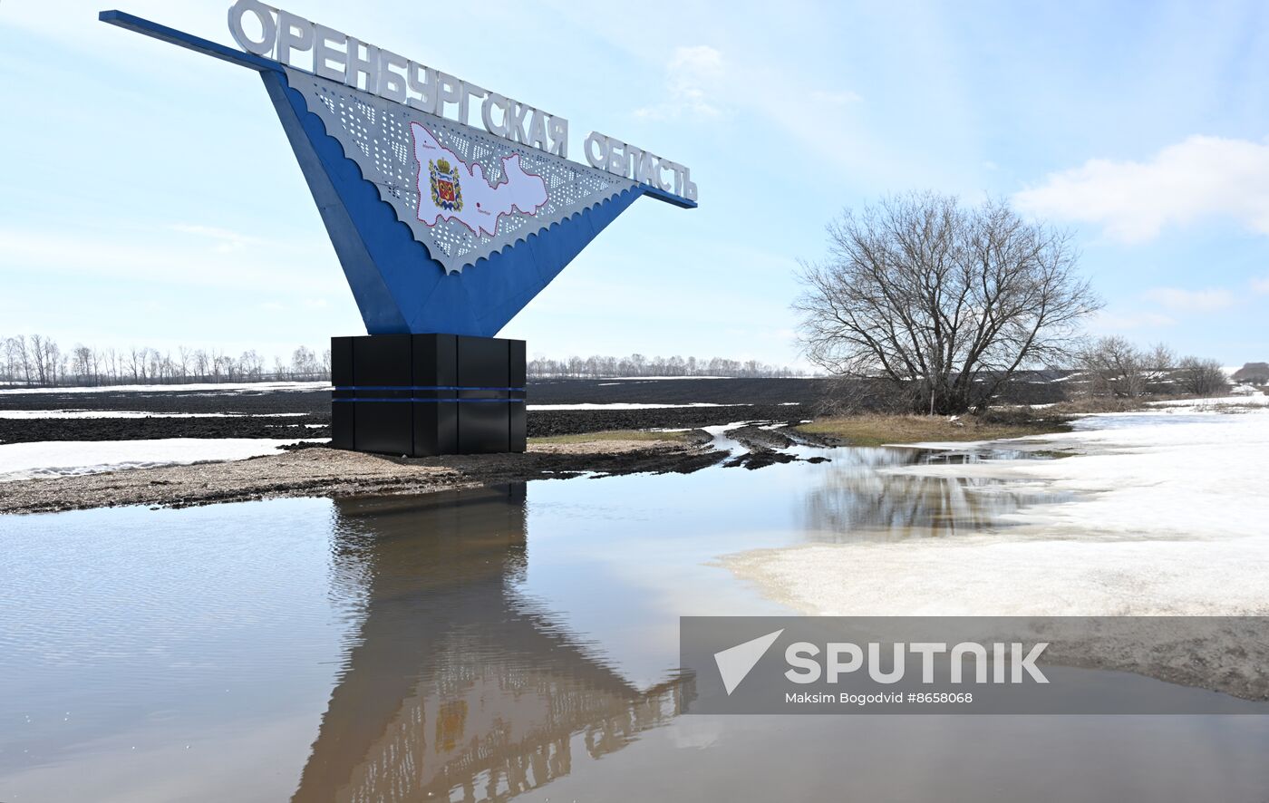 Russia Orenburg Floods