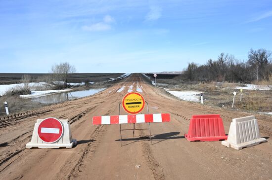 Russia Orenburg Floods