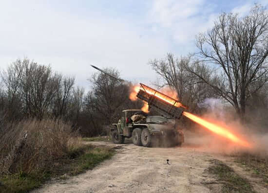 Russia Ukraine Military Operation Artillery Unit