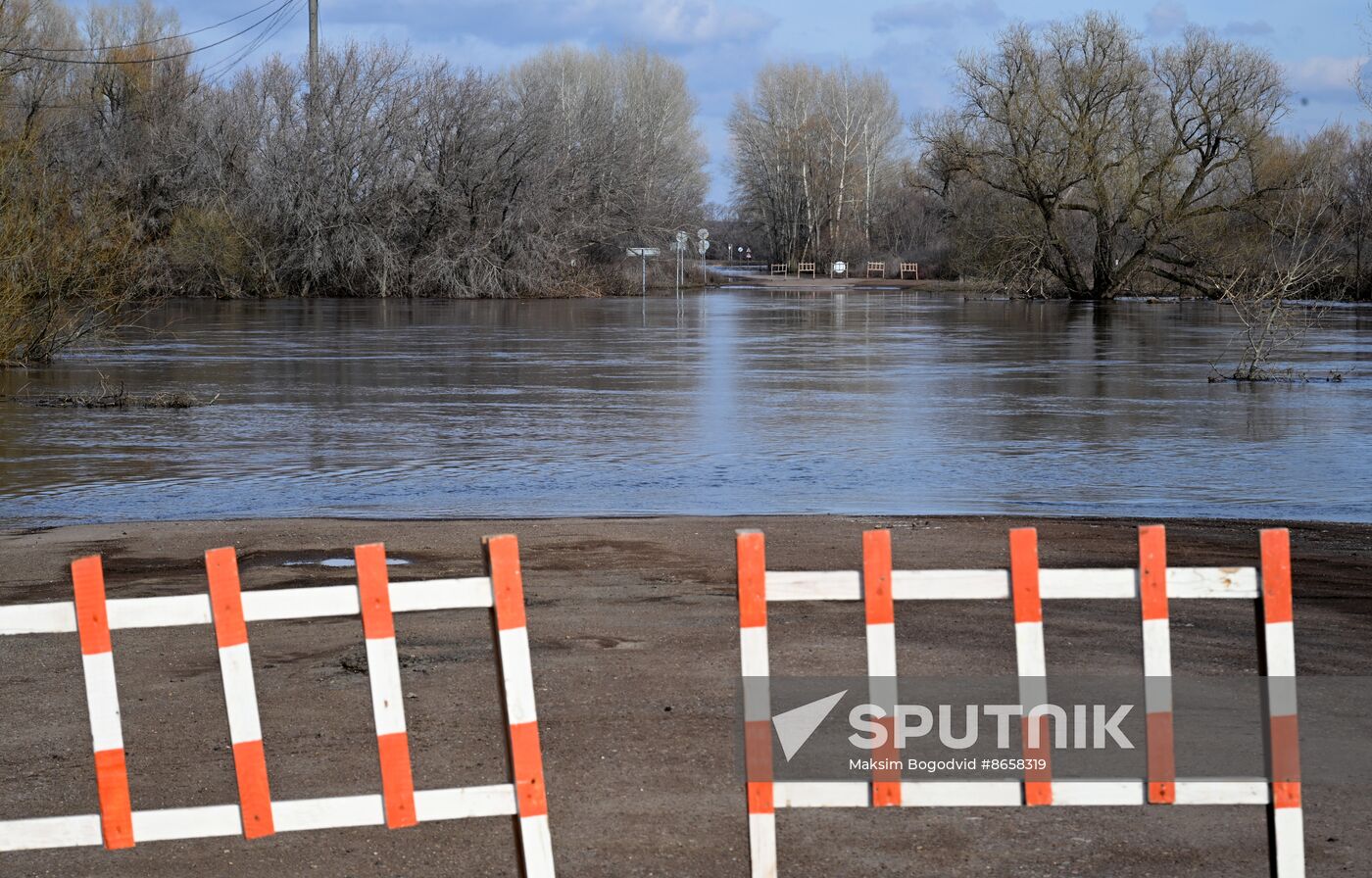 Russia Orenburg Floods