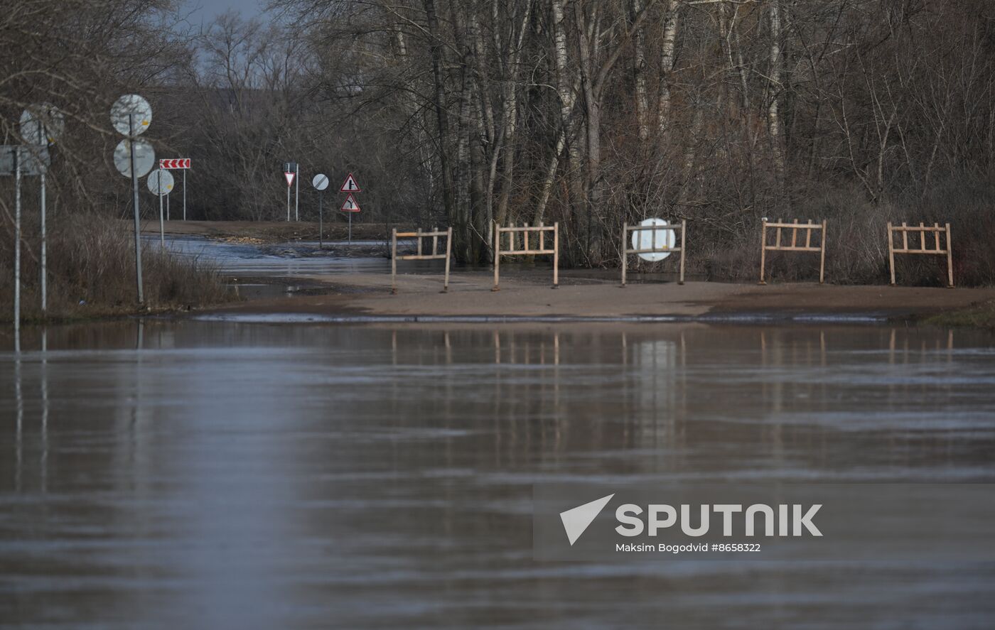 Russia Orenburg Floods