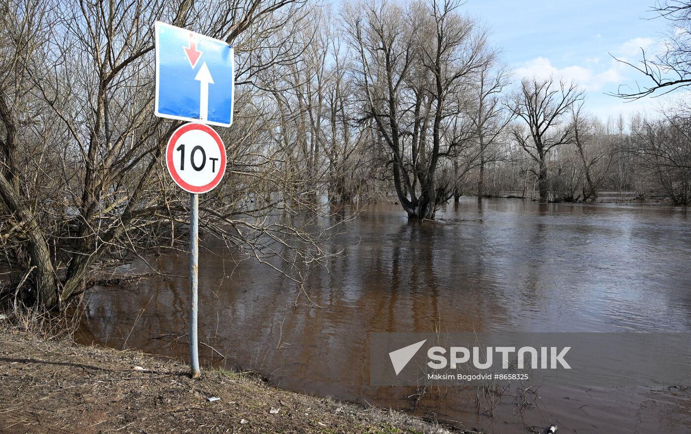 Russia Orenburg Floods