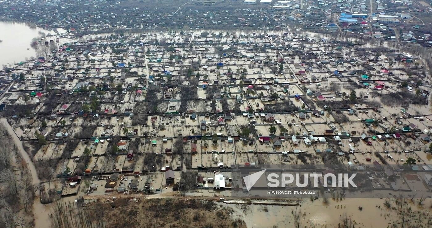 Russia Orenburg Floods