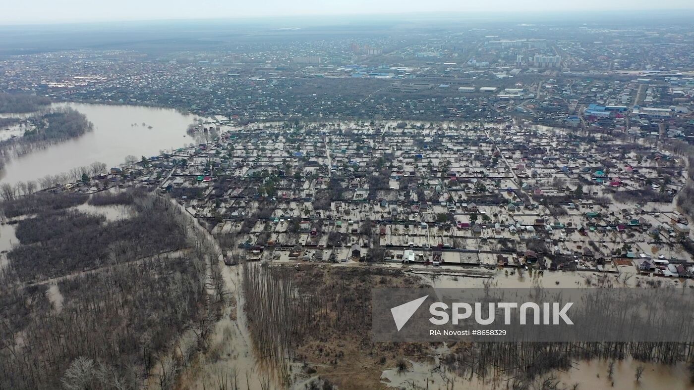 Russia Orenburg Floods