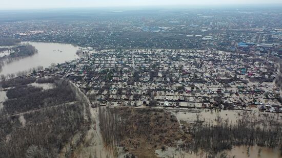 Russia Orenburg Floods