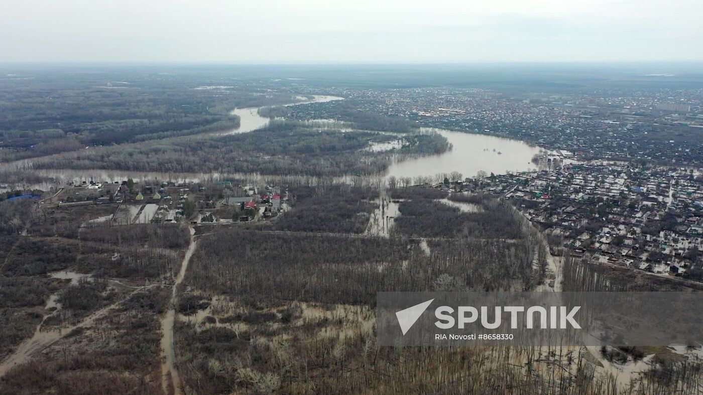 Russia Orenburg Floods