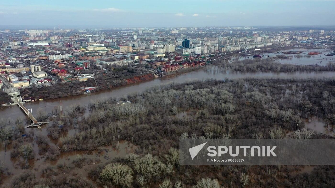 Russia Orenburg Floods