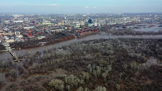 Russia Orenburg Floods