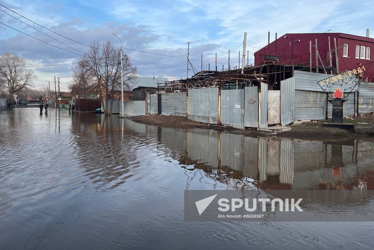 Russia Orenburg Floods