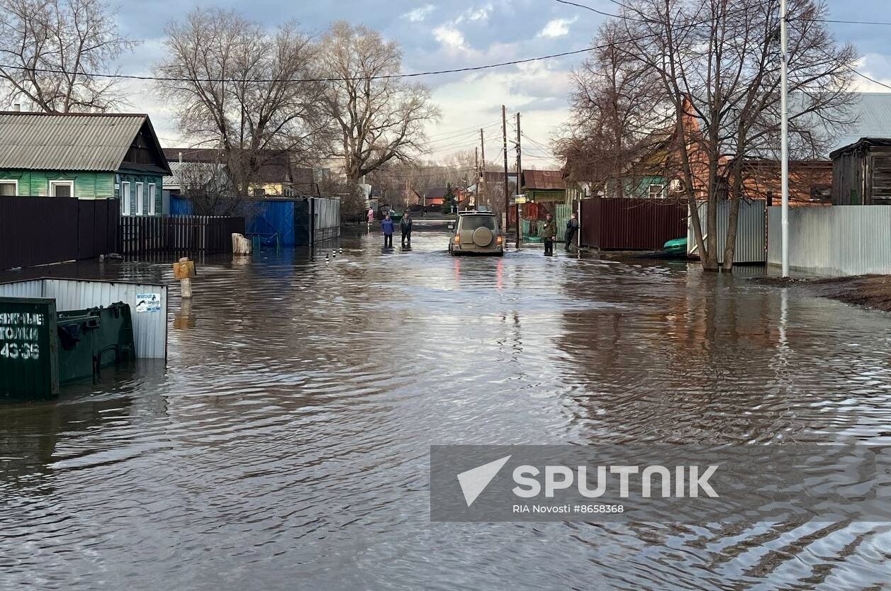 Russia Orenburg Floods