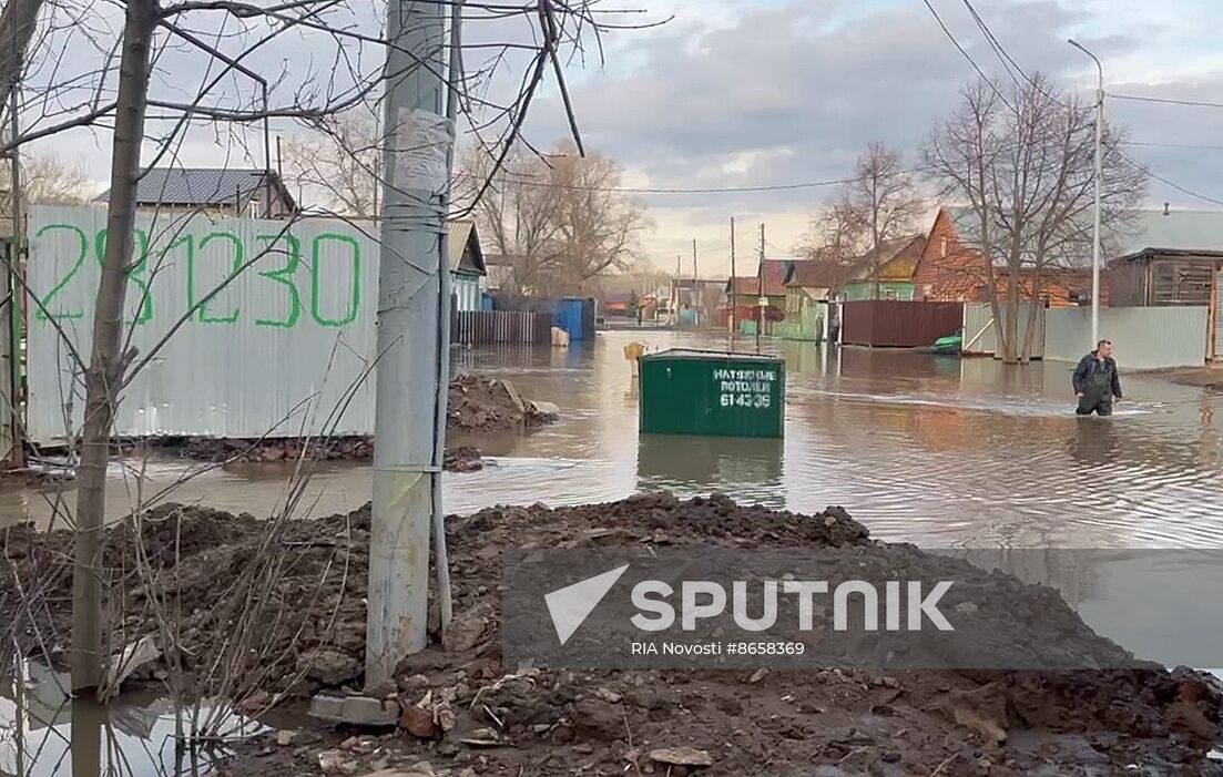 Russia Orenburg Floods