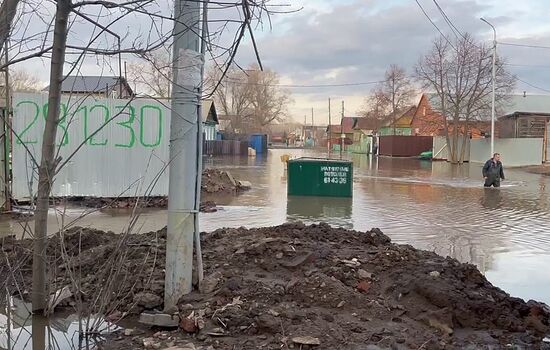 Russia Orenburg Floods