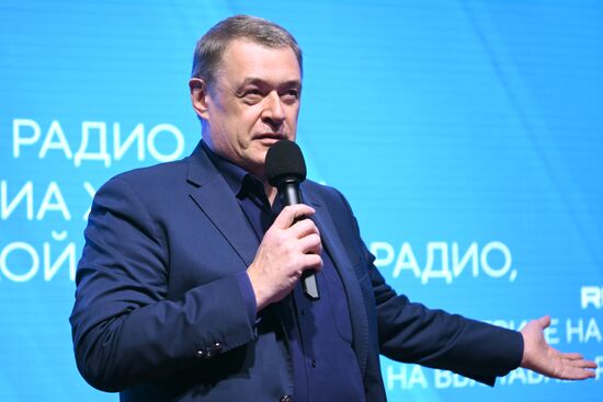 RUSSIA EXPO. How to Become Industry Star and Be Happy? Lecture by Gazprom Media Radio President