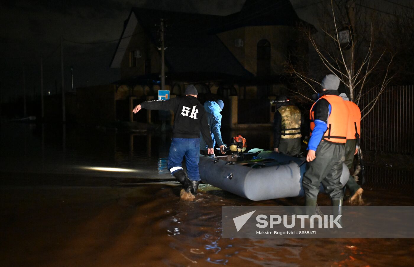 Russia Orenburg Floods