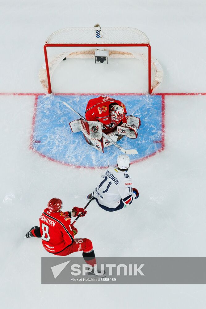 Russia Ice Hockey Kontinental League Avtomobilist - Metallurg