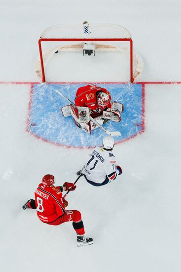 Russia Ice Hockey Kontinental League Avtomobilist - Metallurg