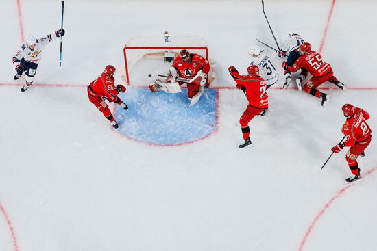 Russia Ice Hockey Kontinental League Avtomobilist - Metallurg