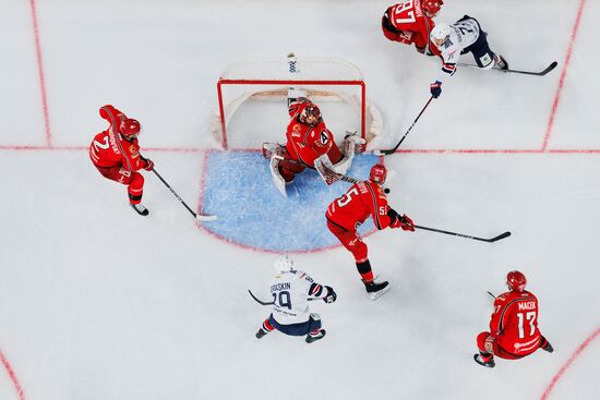 Russia Ice Hockey Kontinental League Avtomobilist - Metallurg