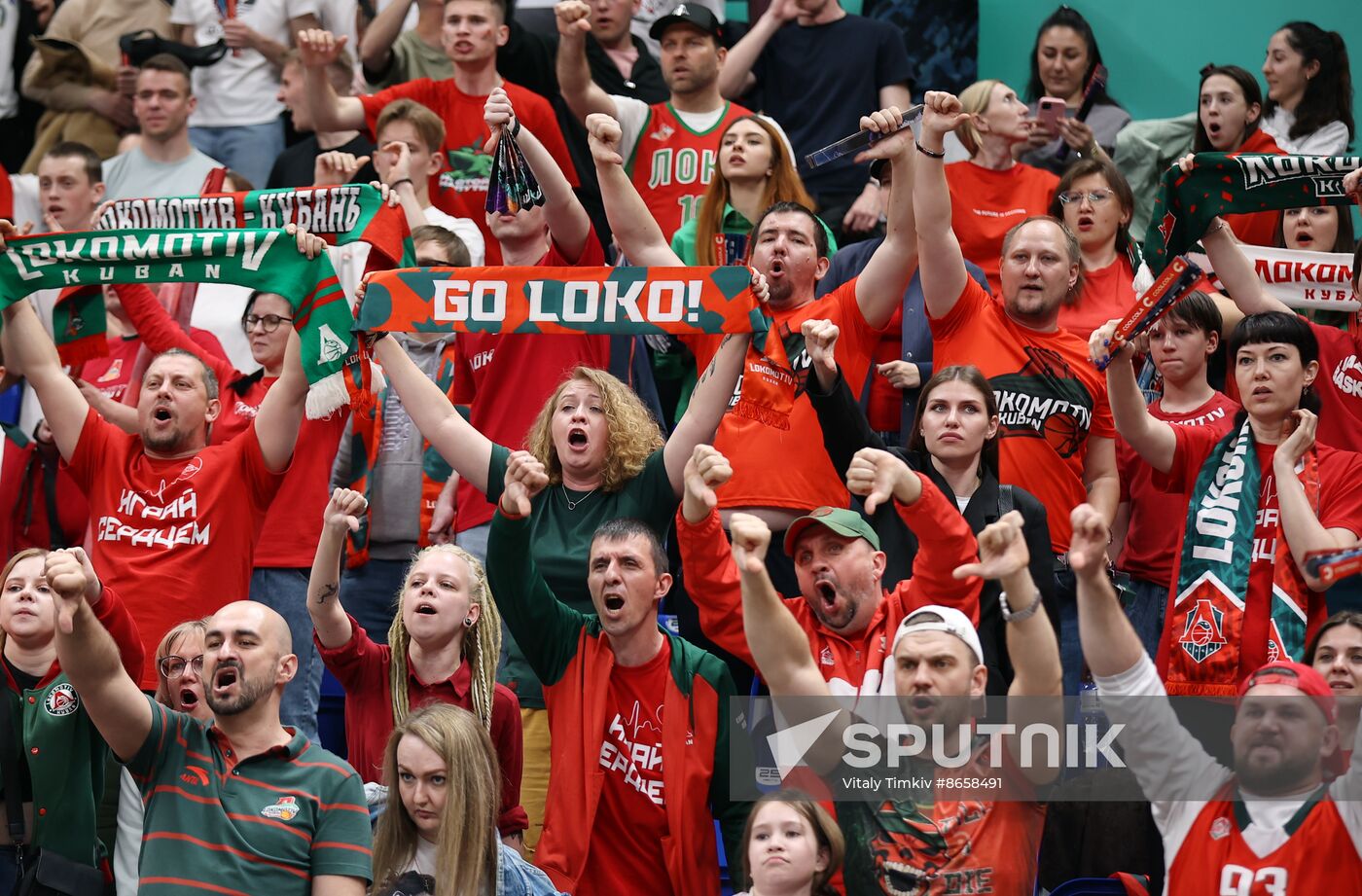 Russia Basketball United League Lokomotiv-Kuban - Zenit