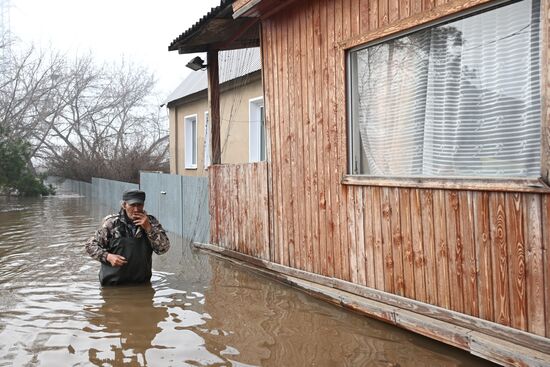 Russia Orenburg Floods