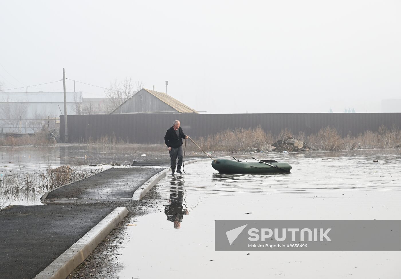 Russia Orenburg Floods