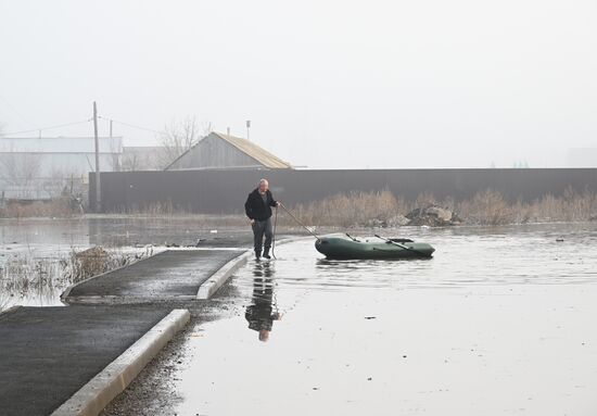 Russia Orenburg Floods