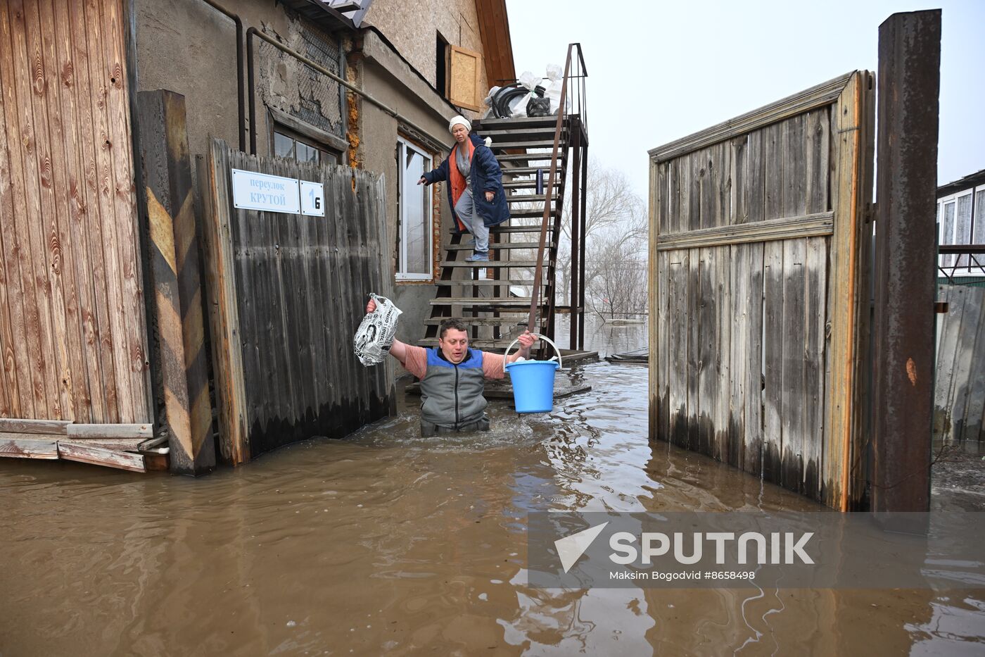 Russia Orenburg Floods