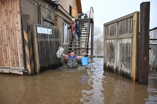 Russia Orenburg Floods