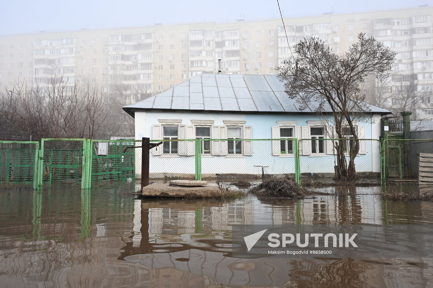 Russia Orenburg Floods