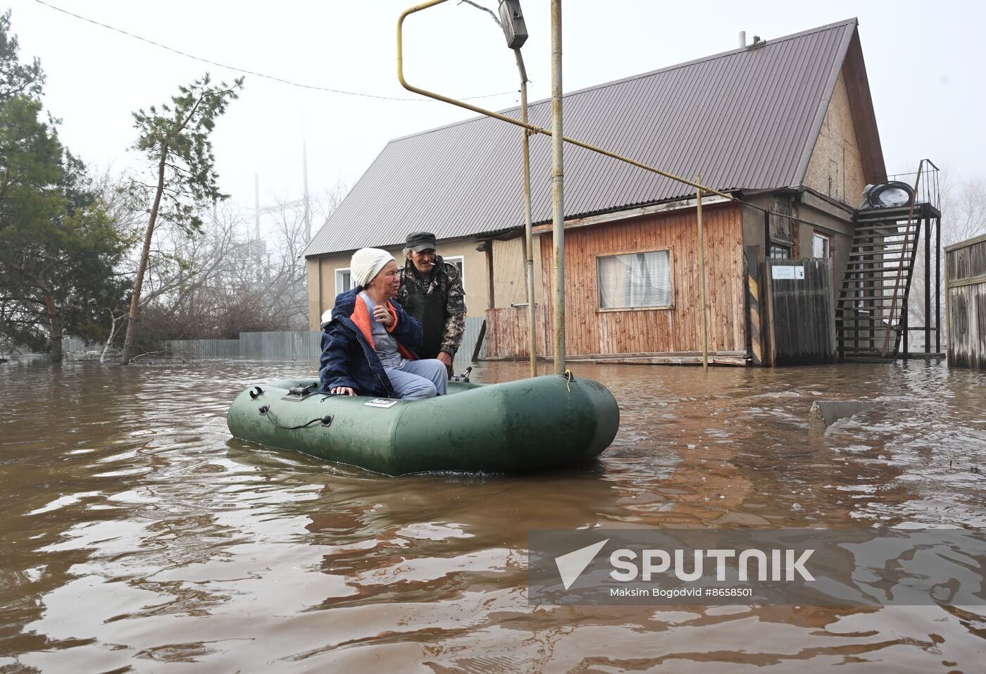 Russia Orenburg Floods