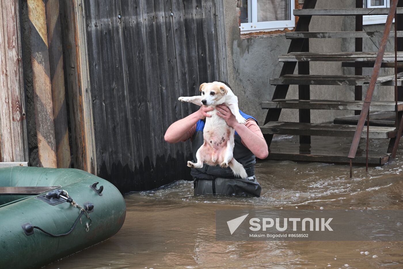 Russia Orenburg Floods