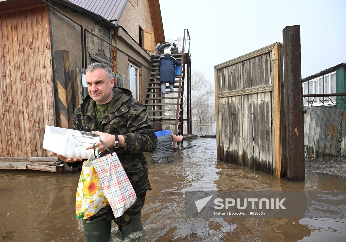 Russia Orenburg Floods