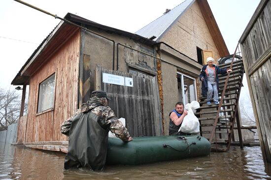 Russia Orenburg Floods