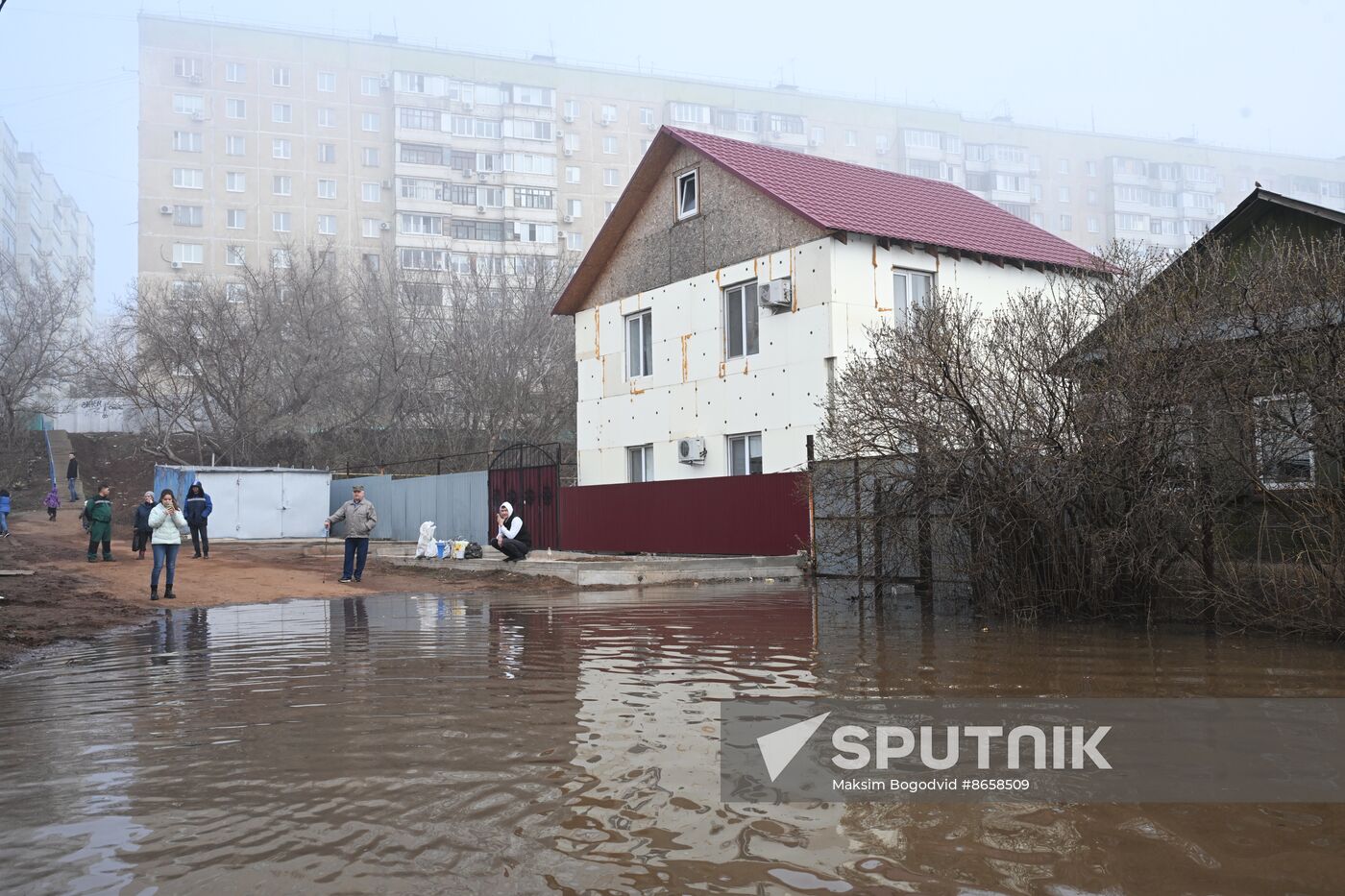 Russia Orenburg Floods