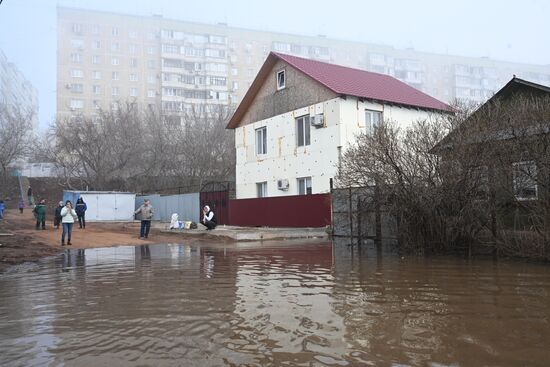 Russia Orenburg Floods