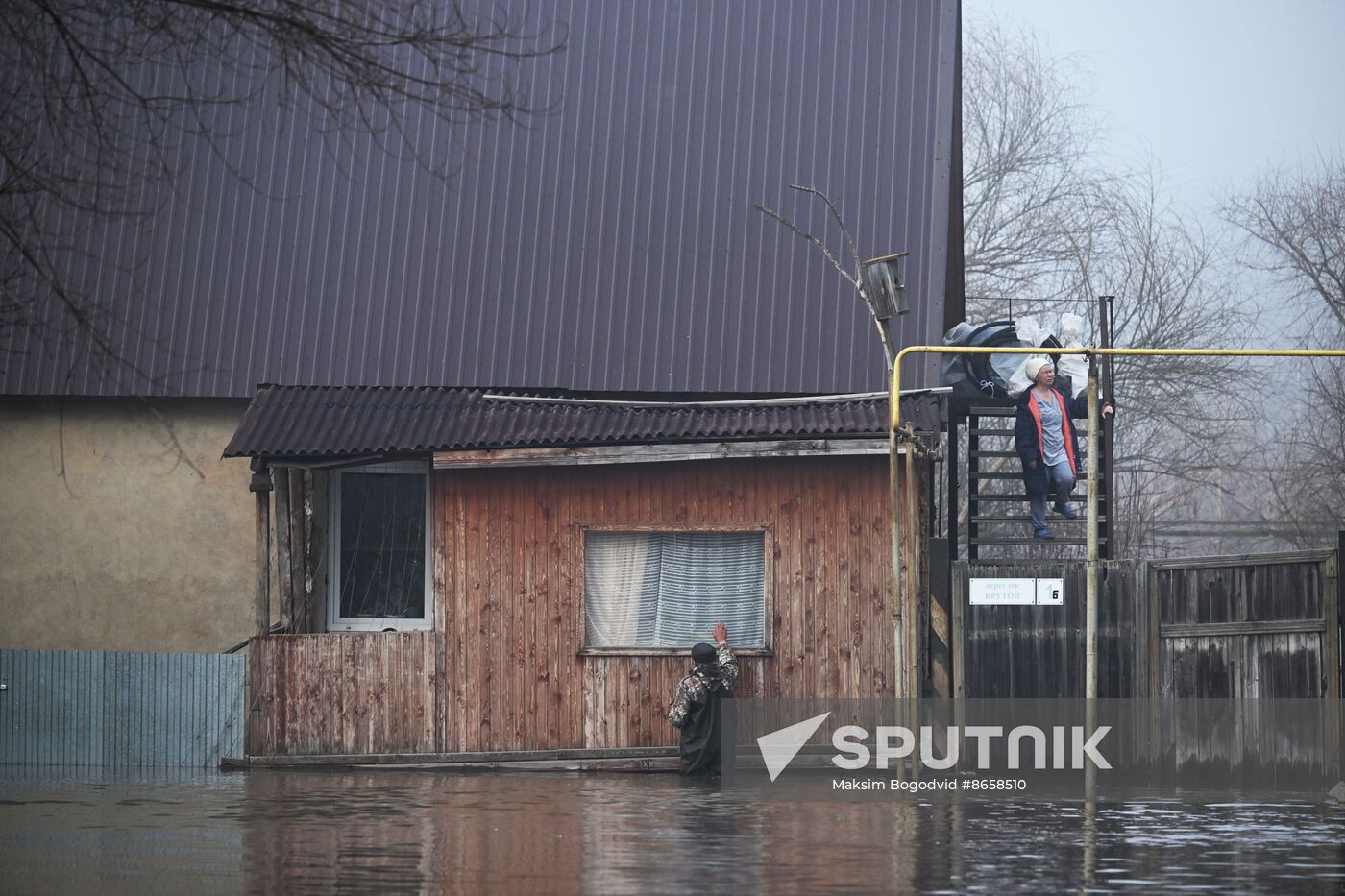 Russia Orenburg Floods