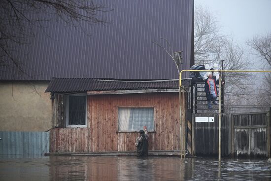 Russia Orenburg Floods