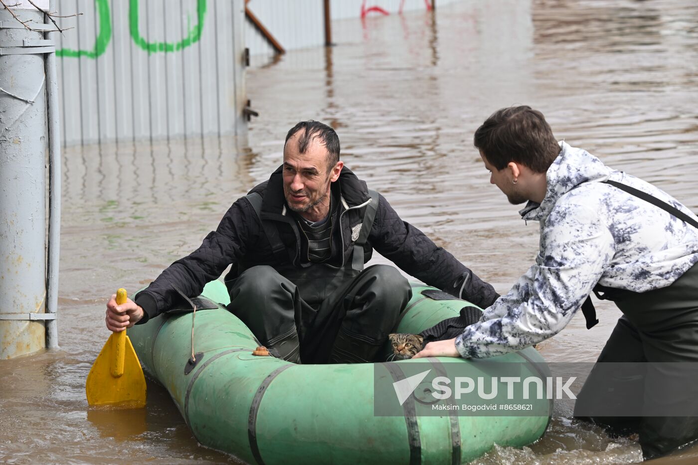 Russia Orenburg Floods