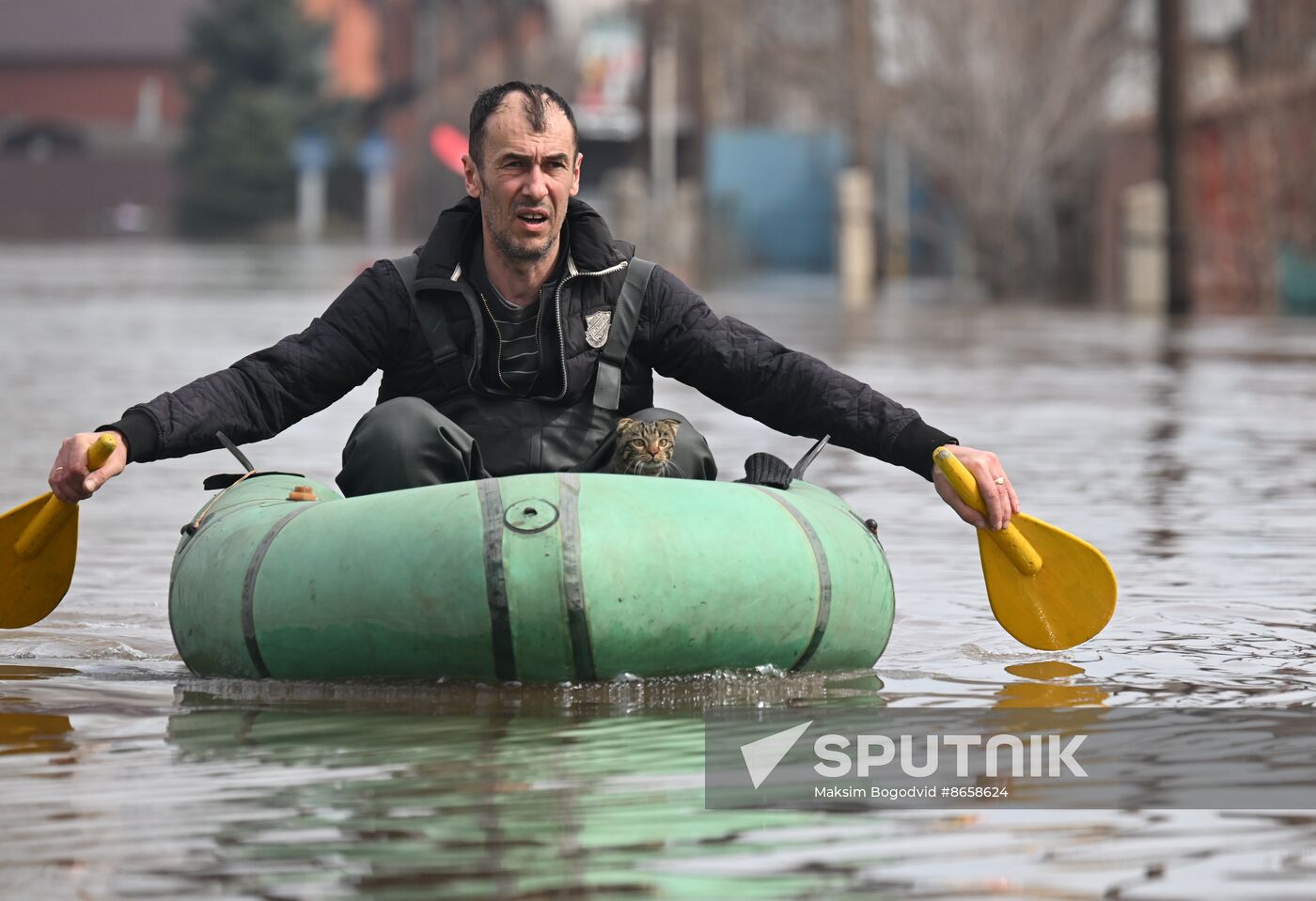 Russia Orenburg Floods