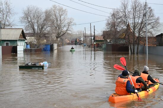 Russia Orenburg Floods