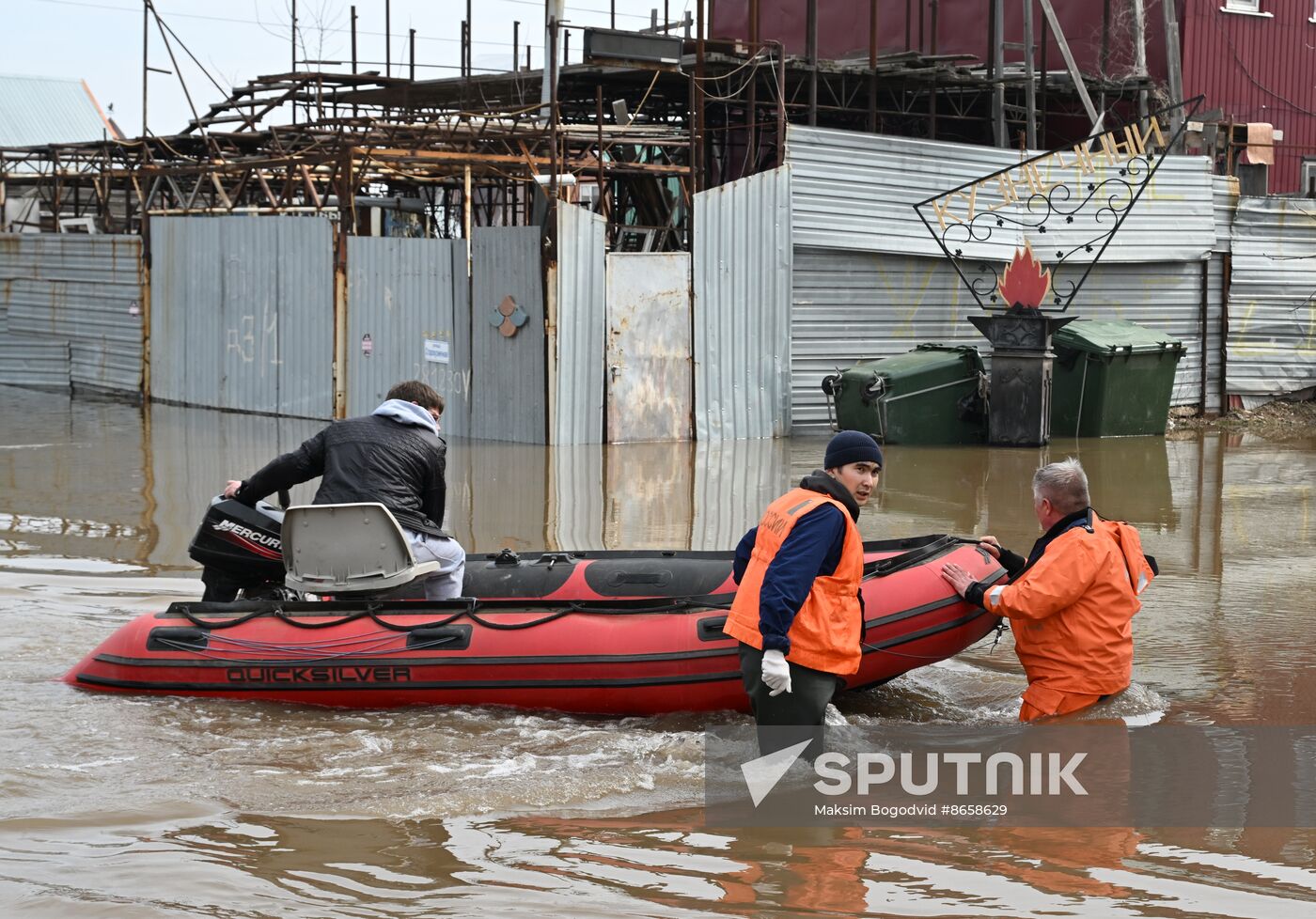 Russia Orenburg Floods