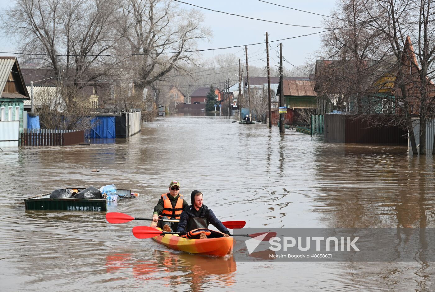 Russia Orenburg Floods