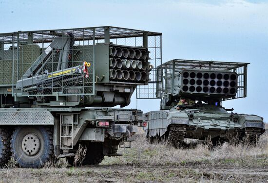 Russia Defence Heavy Flamethrowers