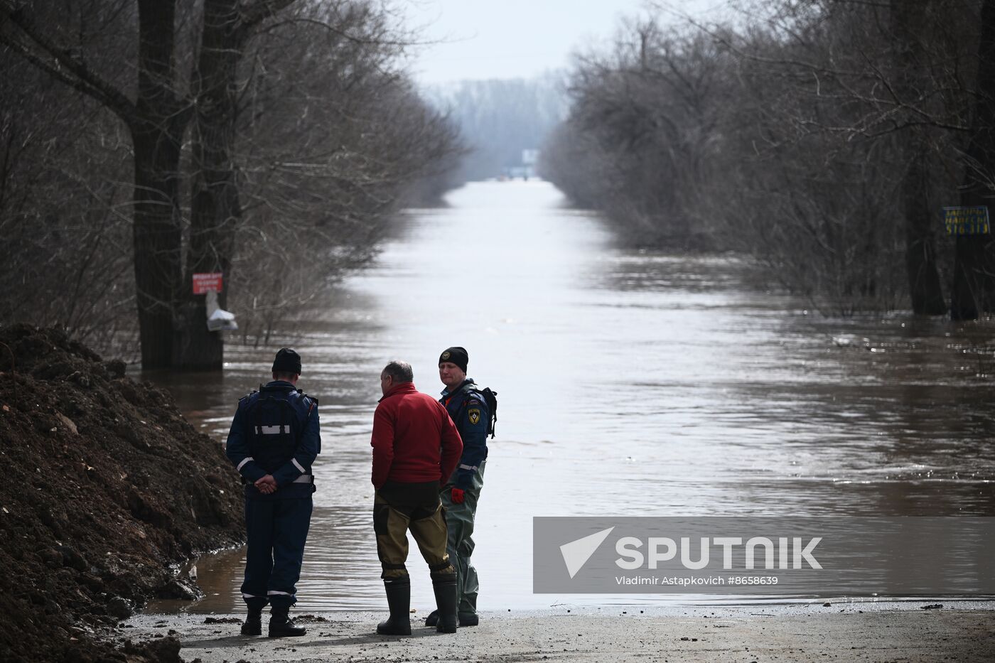 Russia Orenburg Floods