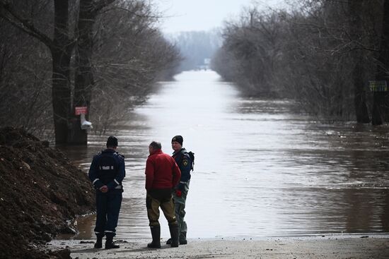 Russia Orenburg Floods