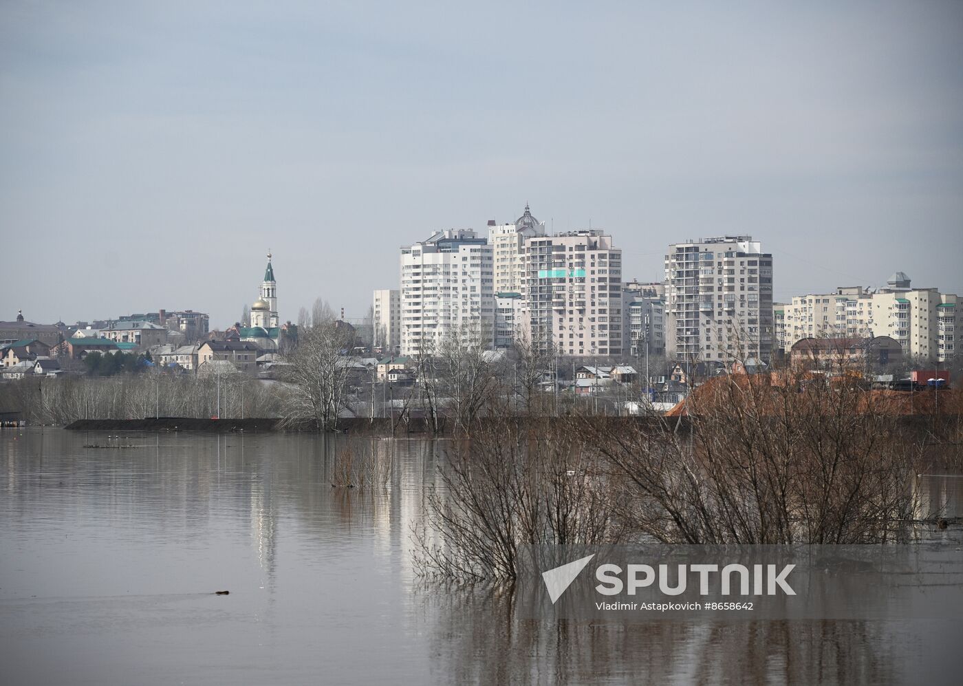 Russia Orenburg Floods