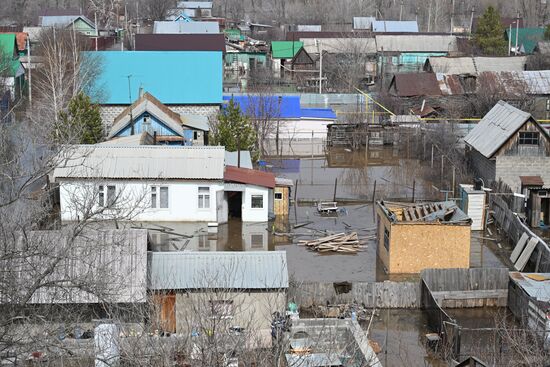 Russia Orenburg Floods