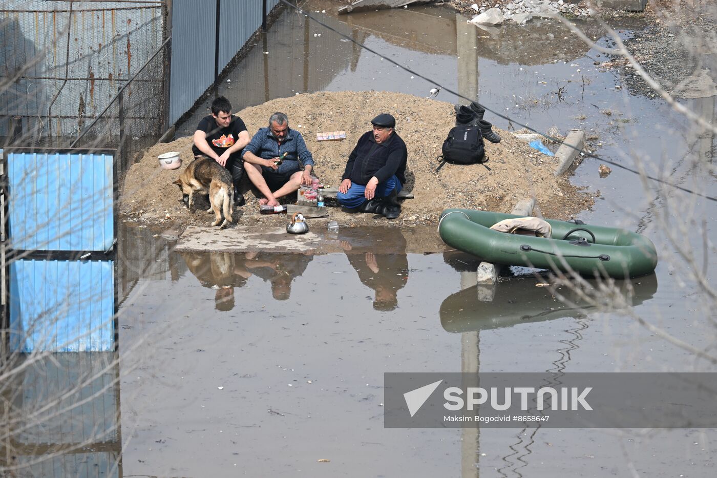 Russia Orenburg Floods