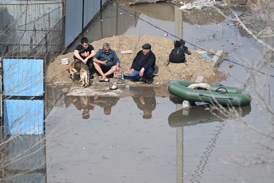 Russia Orenburg Floods